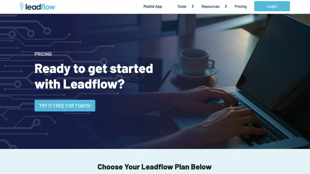 leadflow ai real estate tool
