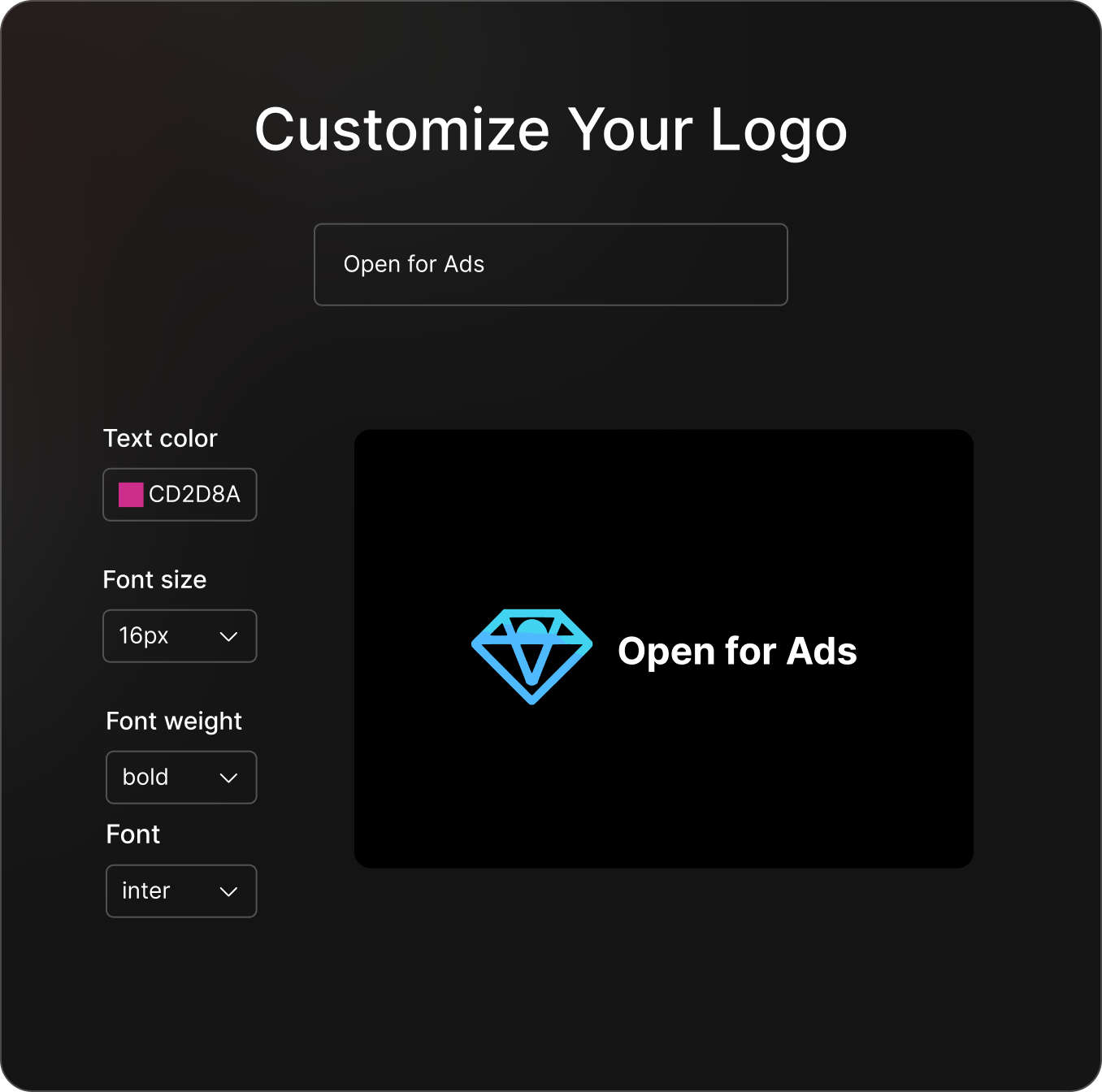 Makelogo ai Make Unique logos with AI Full Stack AI Makelogo ai Make Unique logos with AI Full Stack AI