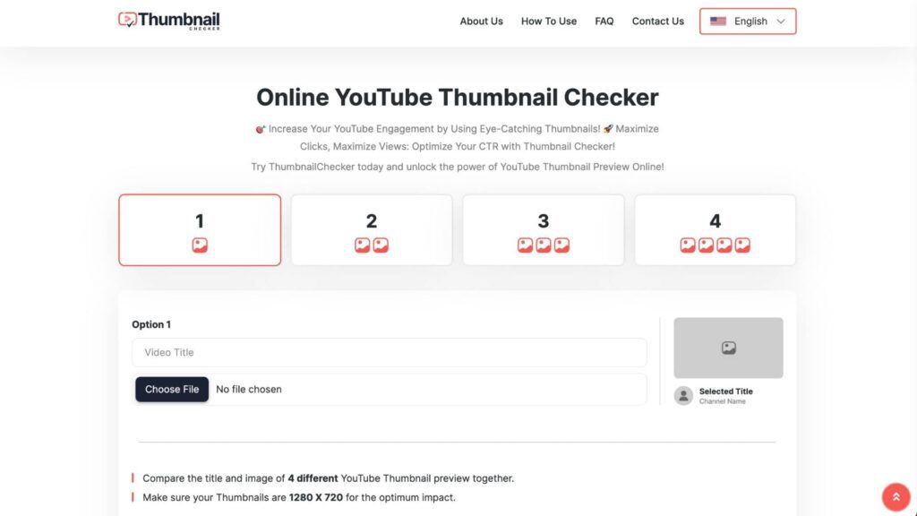 YouTube Thumbnail Checker - ai