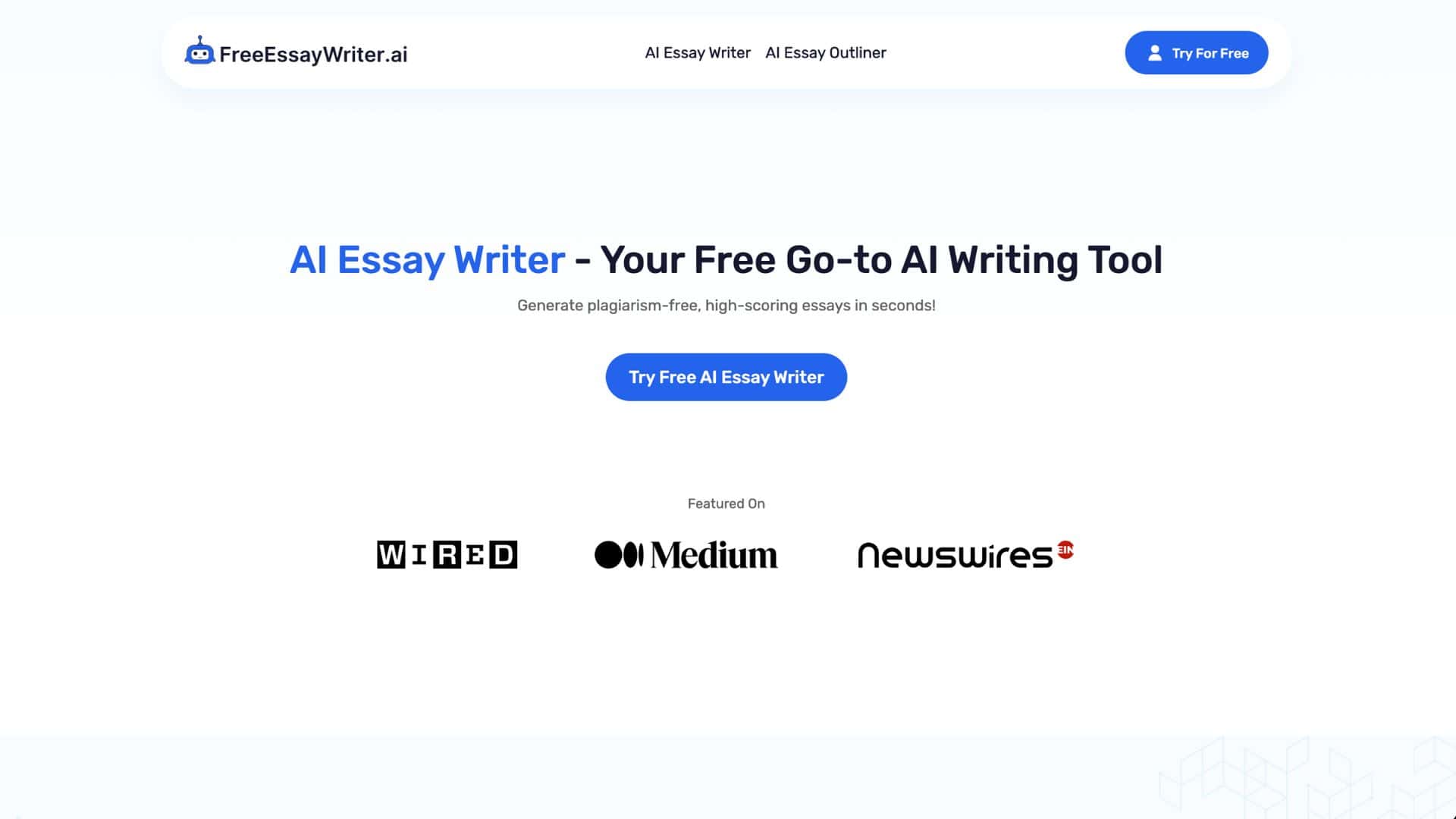 FreeEssayWriter.AI - Full Stack AI