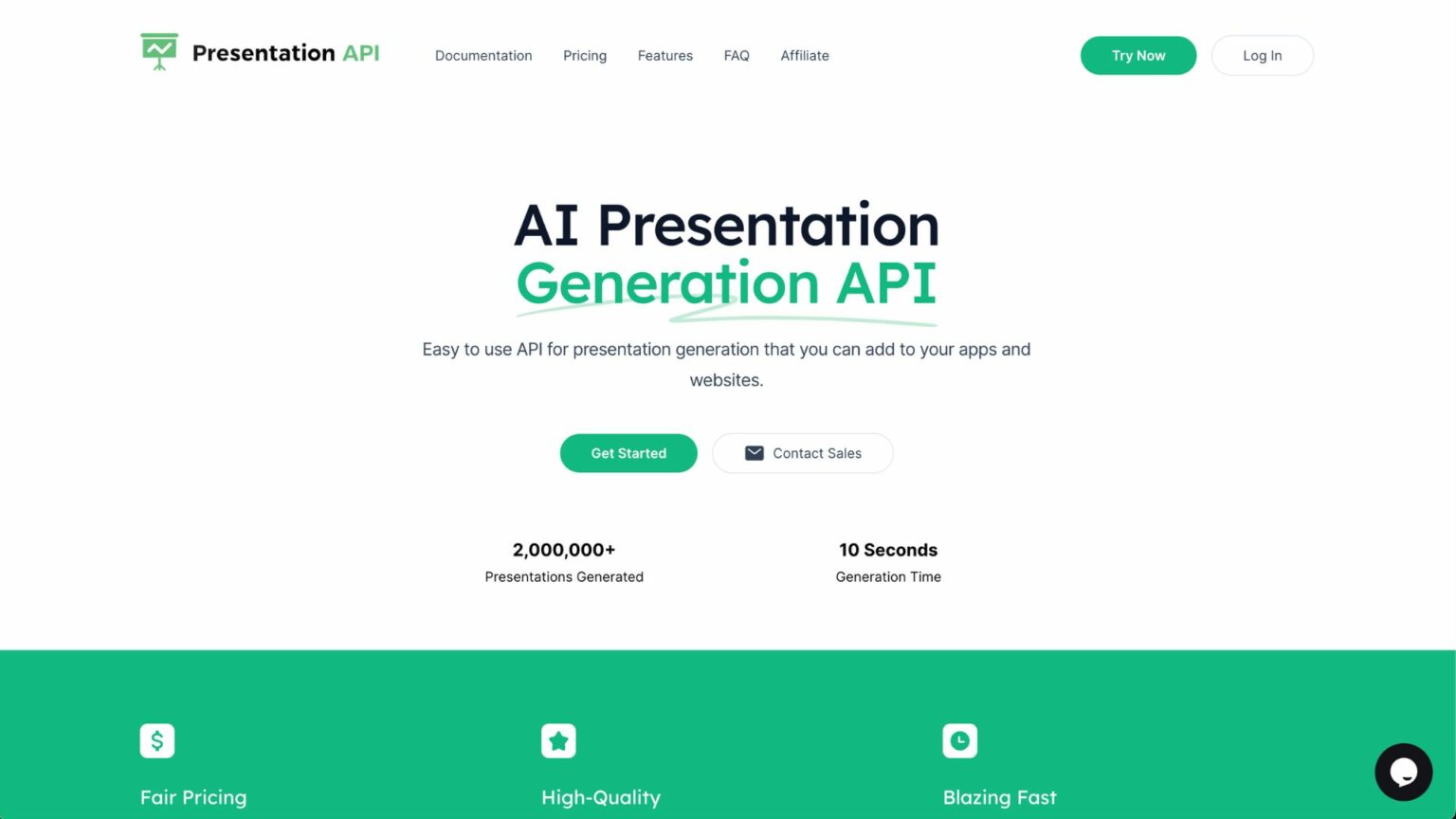 presentation layer api