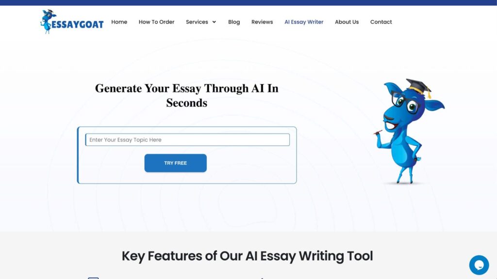 EssayGoat- AI Essay Writer