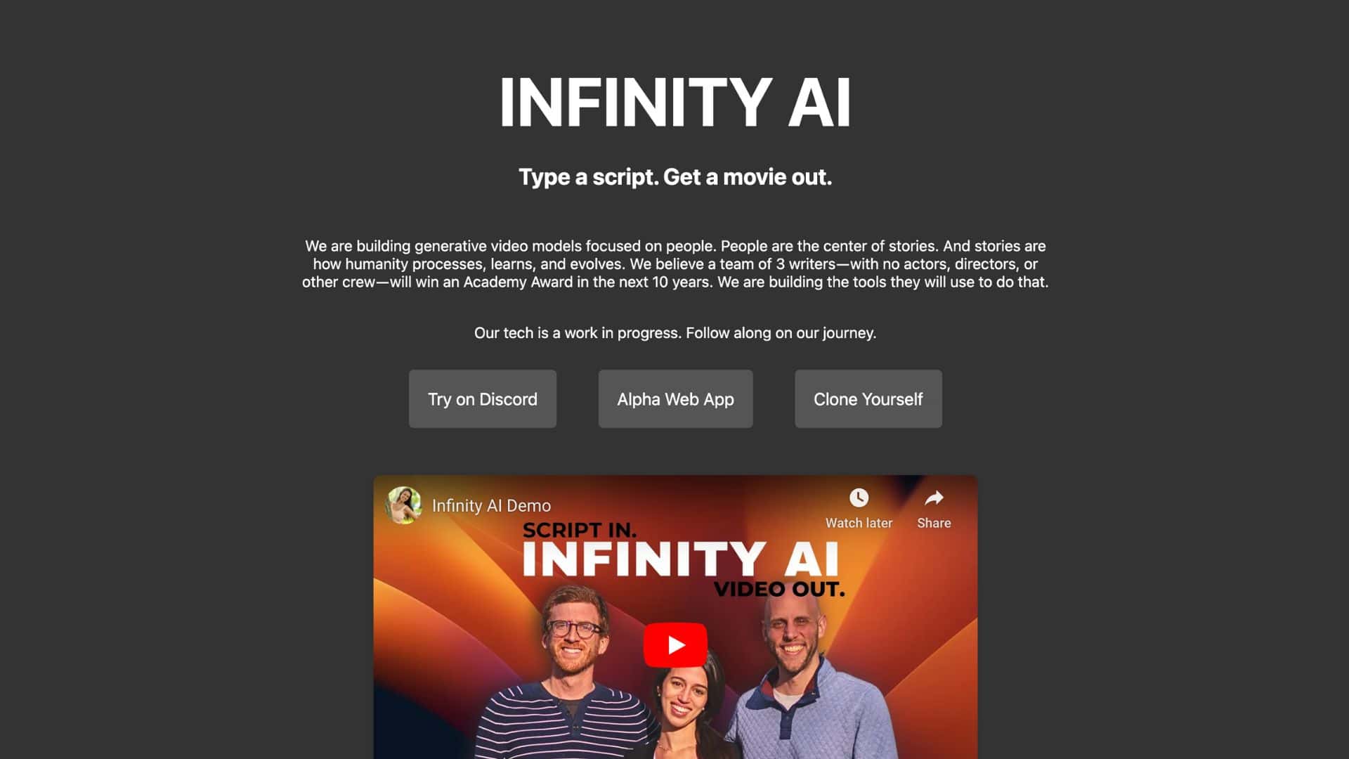 infinity ai